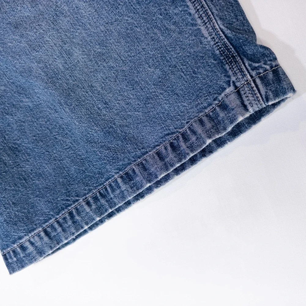 JNCO Handyman Carpenter Denim Shorts Mens 40 Blue Excellent Vintage Baggy 90s